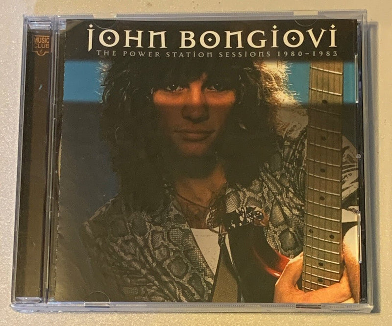 John Bongiovi - The Power Station Sessions 1980 - 1983 - John Bongiovi CD 0HVG Nm - Darktower Media