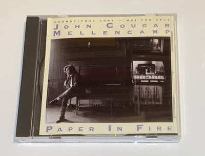 JOHN Cougar MELLENCAMP Paper In Fire PROMO USA Radio CD Single 1987 CDP03 Mint