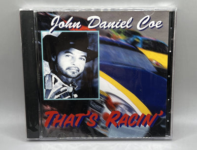 John Daniel Coe That's Racin' CD 2002 MotorSports Music Group USA