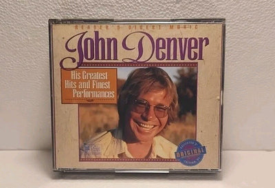 John Denver His Greatest Hits and Finest Performances 3-Disc CD - Readers Digest