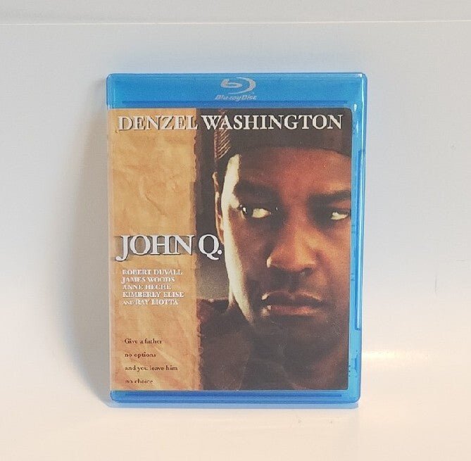 John Q (Blu - ray Disc, 2009) New Line Cinema USA Denzel Washington - Darktower Media