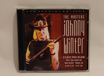 Johnny Winter The Masters (CD, Mar-1998, 2 Discs, Eagle Rock) EUC Import w1 3934