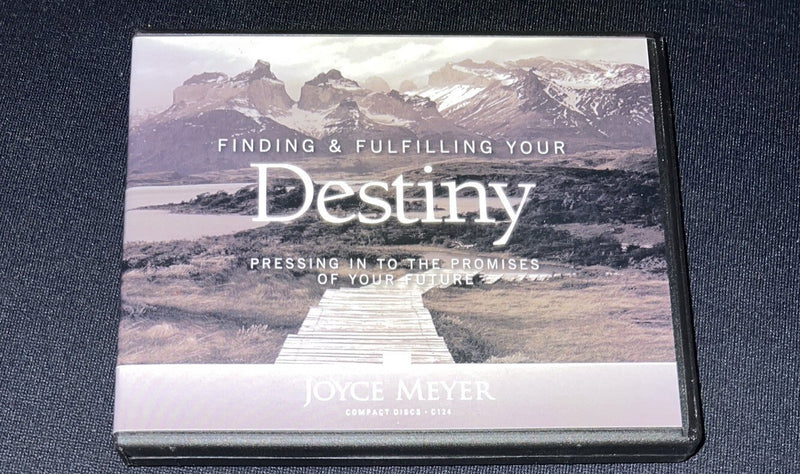 Joyce Meyer Finding and Fulfilling your destiny 4 CD Audio book Nm - Darktower Media