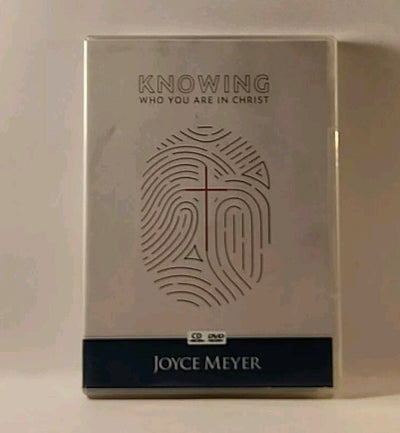 JOYCE MEYER  Knowing (2000s, DVD, 4 CD) Who You Are In Christ: Christianity NM