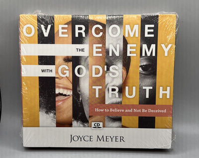Joyce Meyer Overcome the Enemy with Gods Trust Audio Book CD (Sealed, 2018)
