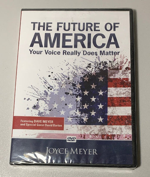 Joyce Meyer, The Future of America - Your Voice Really Does Matter, Dvd New - Darktower Media