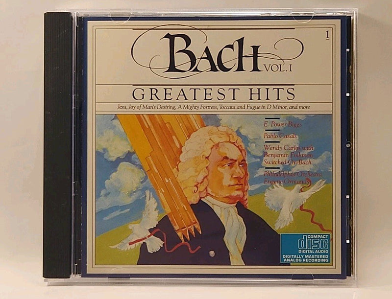 J.S. Bach - Ormandy, Casals, Rozsnyai : Greatest Hits Vol.1 (CBS) USA W1s2 1722 - Darktower Media