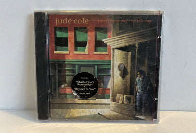 JUDE COLE - I Don't Know Why I Act This Way - CD: Island Records USA 1995 Sealed