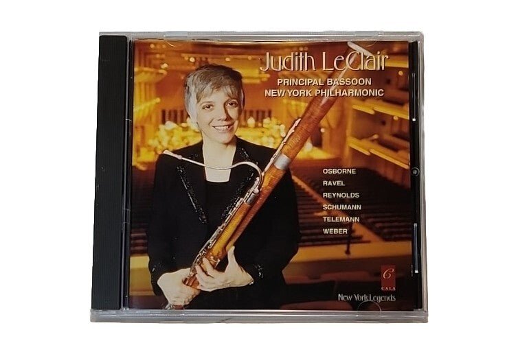 Judith LeClair Principle Bassoon New York Philharmonic (CD 1998) Cala USA 24 Bit - Darktower Media