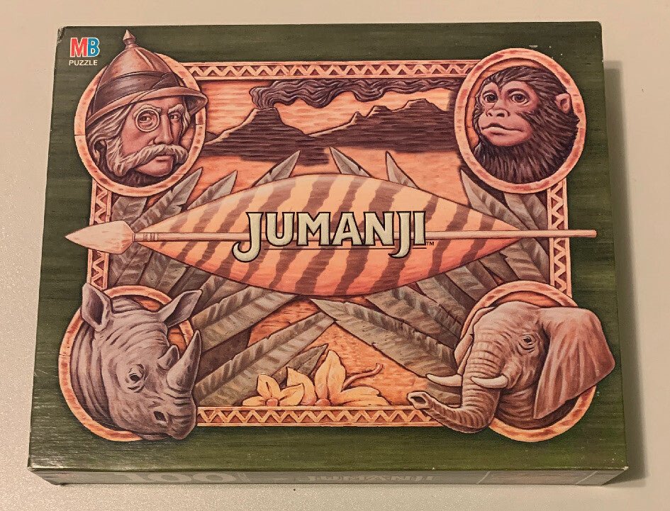 JUMANJI 100 Piece Puzzle - Vintage 1995 TriStar Pictures - Milton Bradley 4674 - 3 - Darktower Media