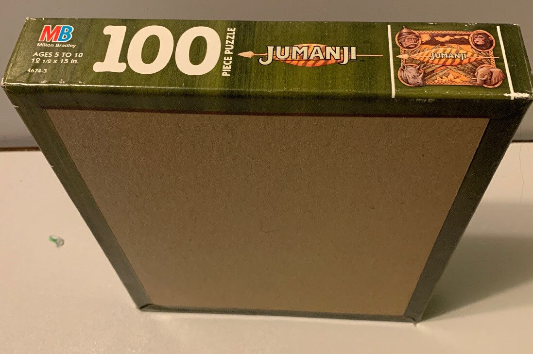JUMANJI 100 Piece Puzzle - Vintage 1995 TriStar Pictures - Milton Bradley 4674 - 3 - Darktower Media