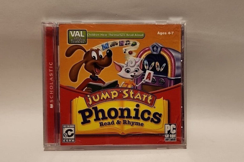 JumpStart Phonics Read and Rhyme Pc CD - ROM for ages 4 - 7 with VAL - Darktower Media