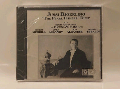 Jussi Bjoerling "The Pearl Fishers" Duet (CD, 1997, Musical Heritage) w1s2 1707
