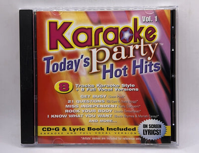 Karaoke Party: Today's Hot Hits Volume 1 (CD 2003 Madacy) NM Canada