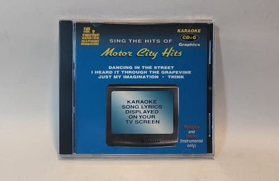 Karaoke: Sing the Motor City Hits - Audio CD By Various Artists