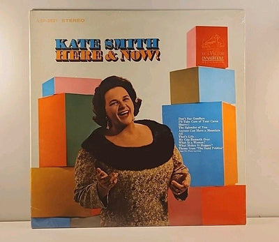 Kate Smith Here and Now 1967 RCA Records 33 RPM Vinyl Record Album LP r30