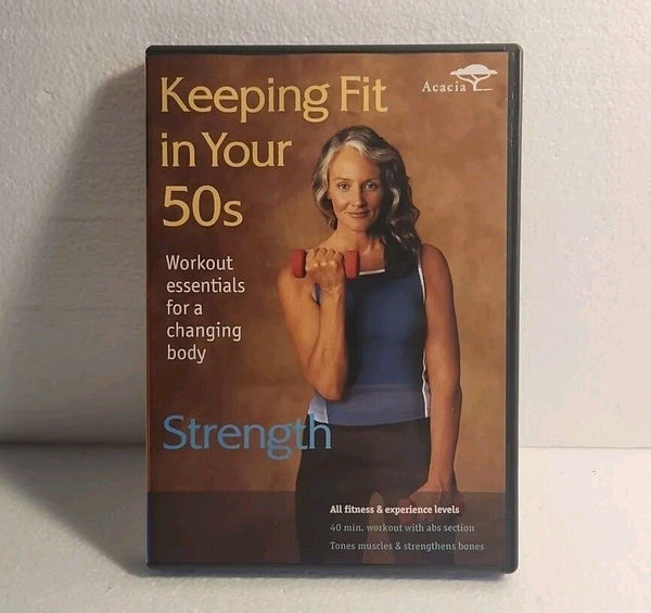 Keeping Fit In Your 50s: Strength (DVD,2004) USA Region 1 NM - Darktower Media