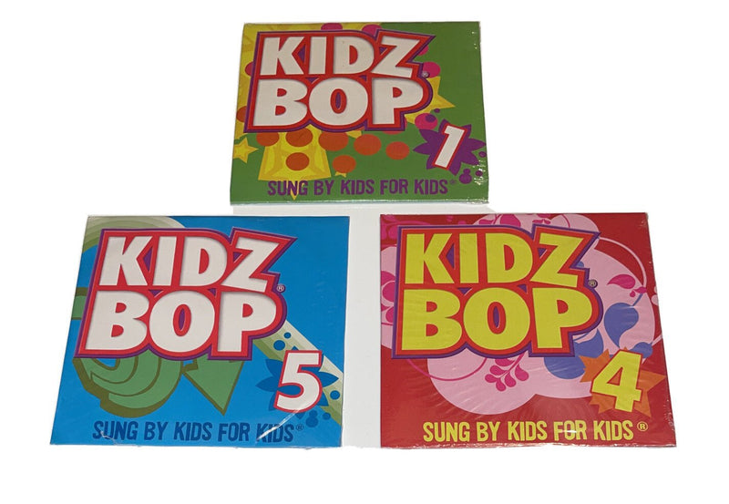 Kidz Bop 1, 4 & 5 - McDonald's Happy Meal (CD, 2009) New Sealed. Bundle Of 3 - Darktower Media