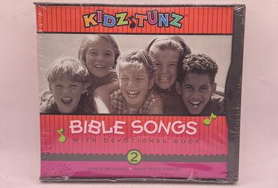 Kidz Tunz Bible Songs with Devotional Book CD Volume 2 2000 Tyndall House USA