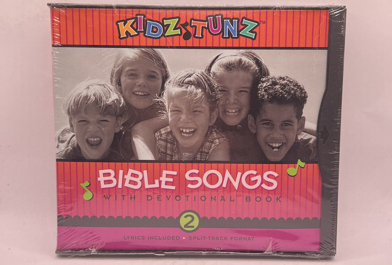 Kidz Tunz Bible Songs with Devotional Book CD Volume 2 2000 Tyndall House USA - Darktower Media
