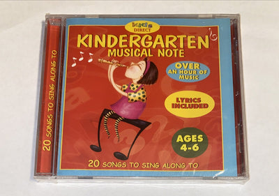 Kindergarten Musical Note, Direct Source Label, Audio CD