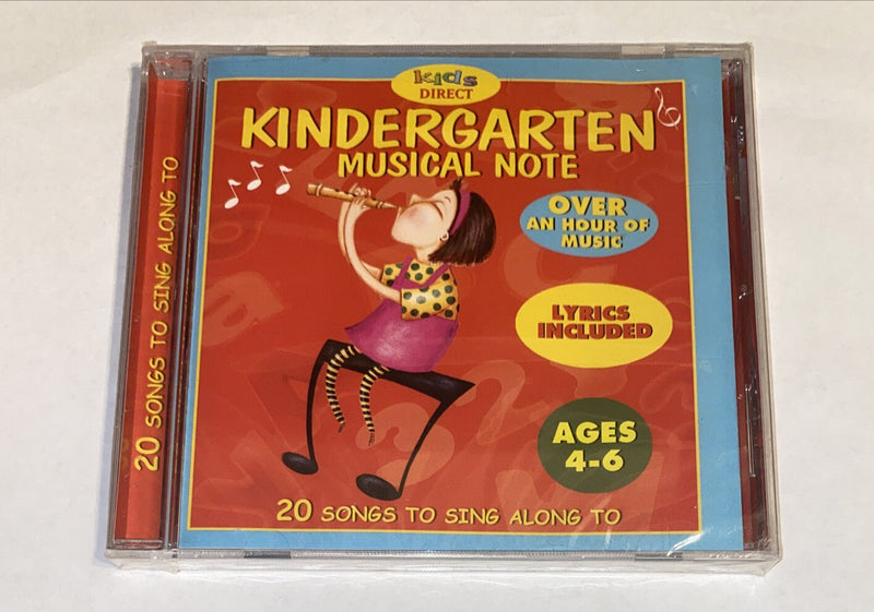 Kindergarten Musical Note, Direct Source Label, Audio CD - Darktower Media