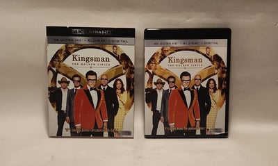 Kingsman: The Golden Circle (Ultra HD, Blu-Ray 2017) Fox USA w/ Slipcover No Dig