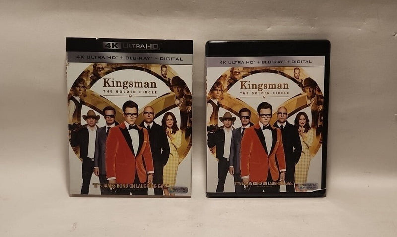 Kingsman: The Golden Circle (Ultra HD, Blu - Ray 2017) Fox USA w/ Slipcover No Dig - Darktower Media