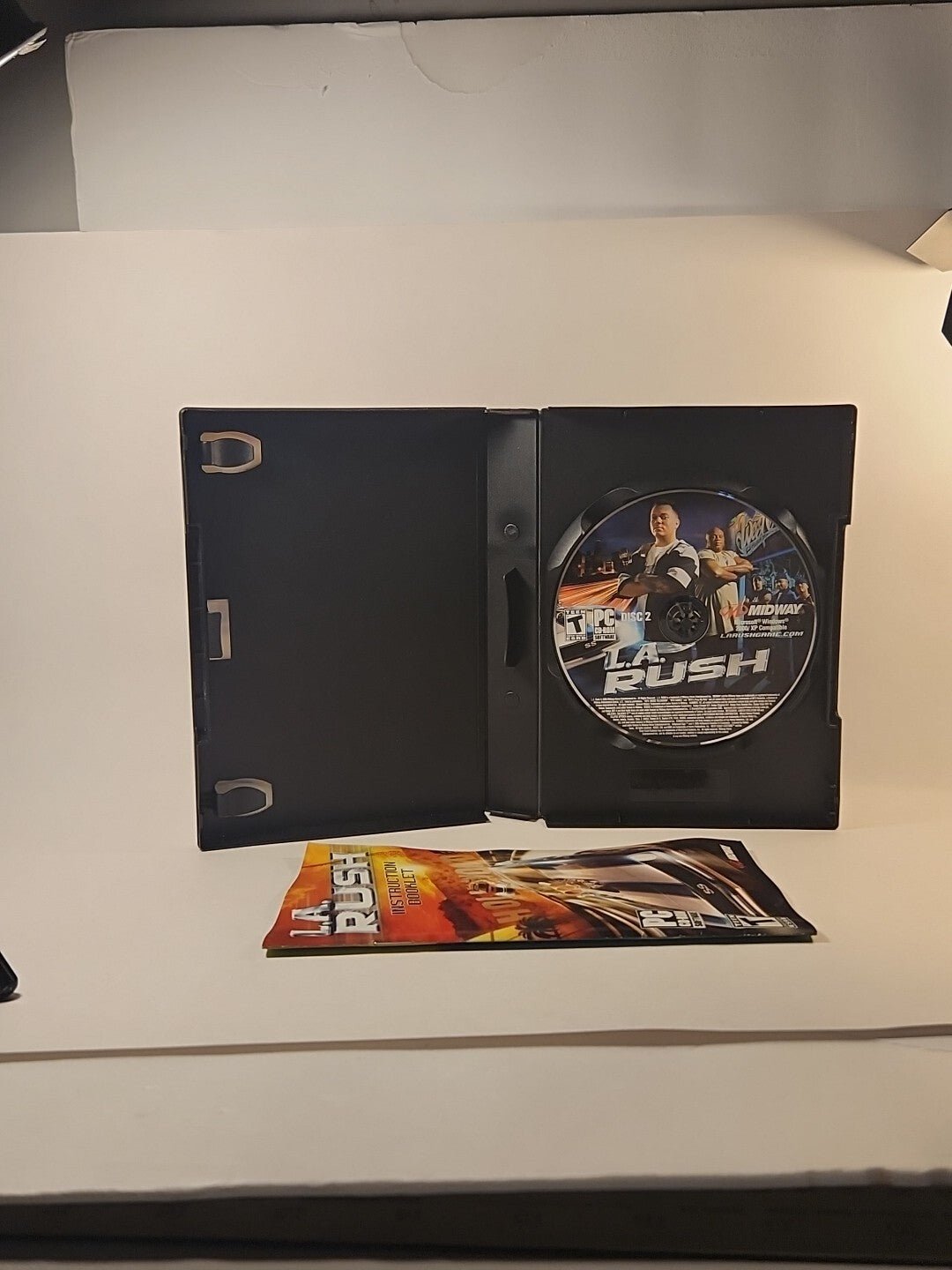 L.A. Rush (PC, 2006) Complete in Case with manual 2 CD ROM Set - Darktower Media