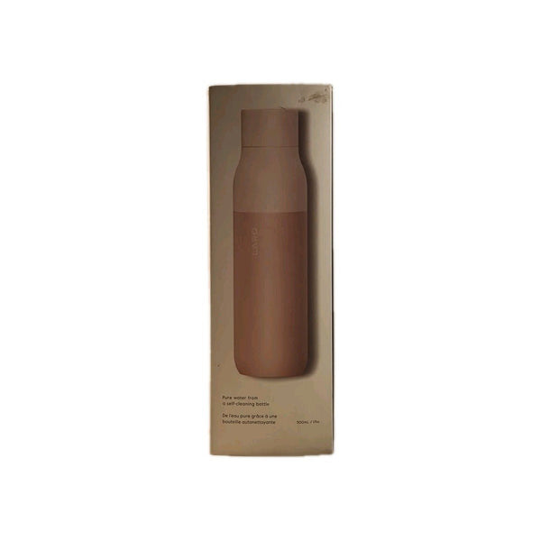 LARQ Tech Insulated Water Bottle 17oz Himalayan Pink Color Self Cleaning UV 3800 - Darktower Media