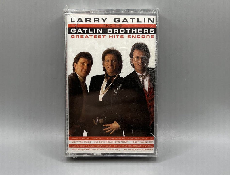 Larry Gatlin & Gatlin Brothers Greatest Hits Encore Cassette Tape New Capital - Darktower Media