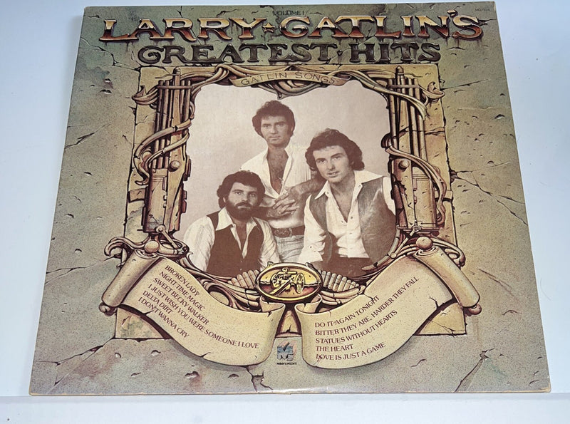 Larry Gatlin - Larry Gatlin's Greatest Hits Volume I - Vinyl Record. MG 7628 VG+ - Darktower Media