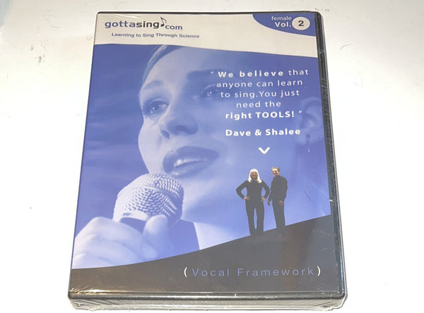 Learning To Sing Through Science DVD Female Voice Vol 2 Vocal Framework New! - Darktower Media