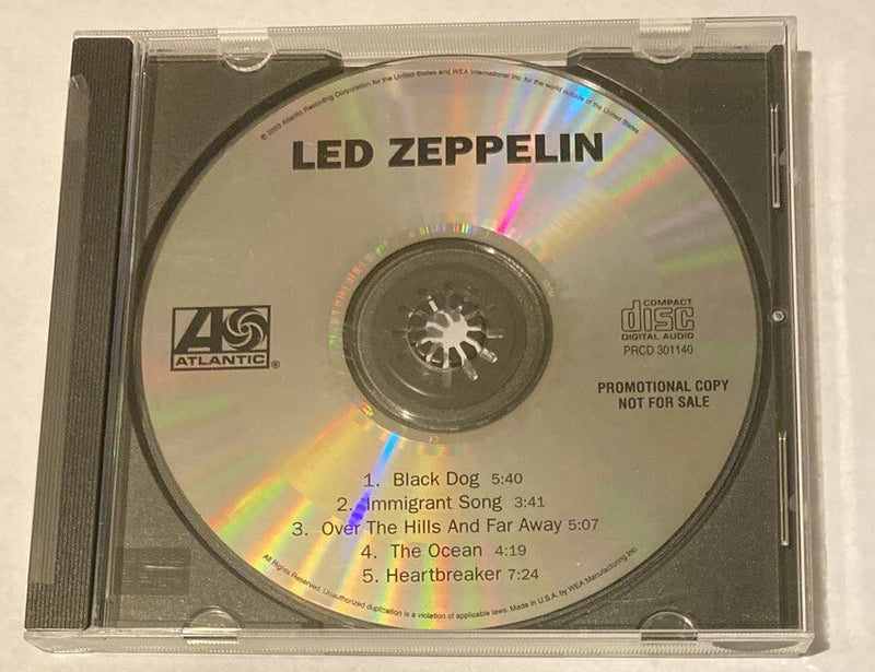 LED ZEPPELIN CD Atlantic 2003 Promo PRCD301140 How the West Was Won w1s2 1598 - Darktower Media