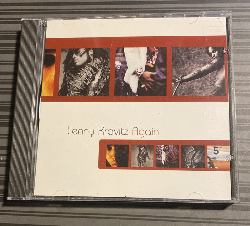 LENNY KRAVITZ w/ OUTKAST Again w/ RARE REMIX & INSTRUMENTAL PROMO DJ CD Single - Darktower Media