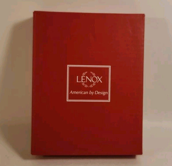 LENOX - Sparkle & Scroll Collection - SNOWFLAKE Ornament From Set - Clear Gems - Darktower Media