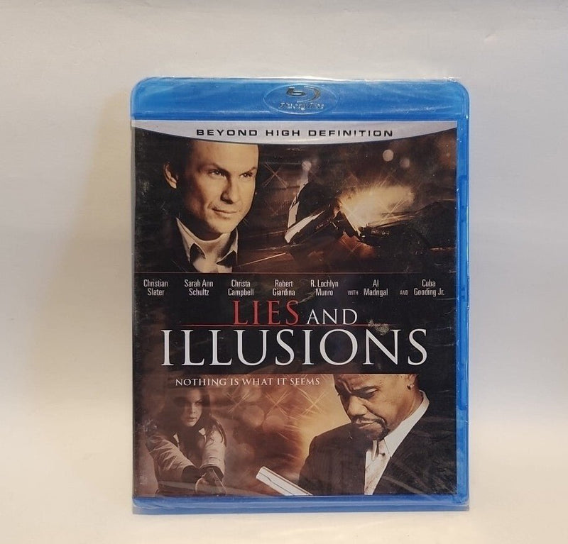 Lies and Illusions (Blu - Ray, 2009) Christian Slater Anchor Bay USA - Darktower Media