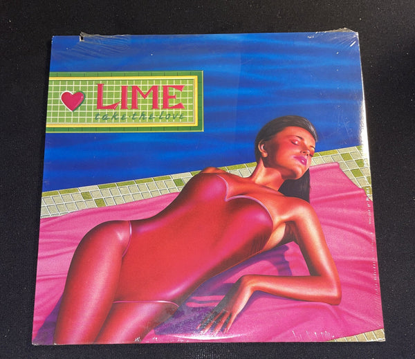 Lime Lp SEALED Take The Love 1988 Original First Press Cut Out Notch - Darktower Media
