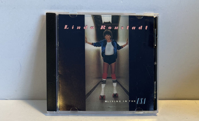 Linda Ronstadt Living in the USA CD Elektra Asylum Records 155 - 2 USA Near Mint - Darktower Media