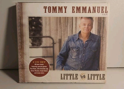 Little By Little - Audio CD By Tommy Emmanuel - 2 CD Set Digipak USA