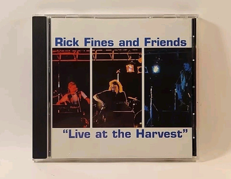 Live At The Harvest - Rick Fines (Audio CD) 2000 Canada Festival Distr - Darktower Media