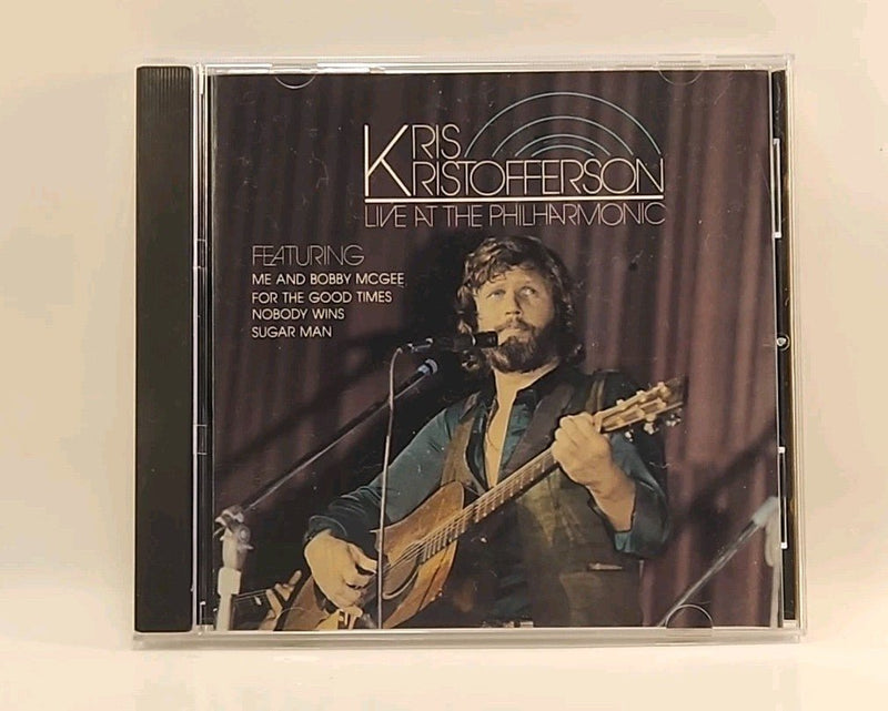 Live at the Philharmonic - Kris Kristofferson (CD, 2008, Monument) USA w1s2 1924 - Darktower Media