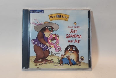 Living Books•Mercer Layer’s•Just Grandma and Me•Broderbund•CD Audiobook