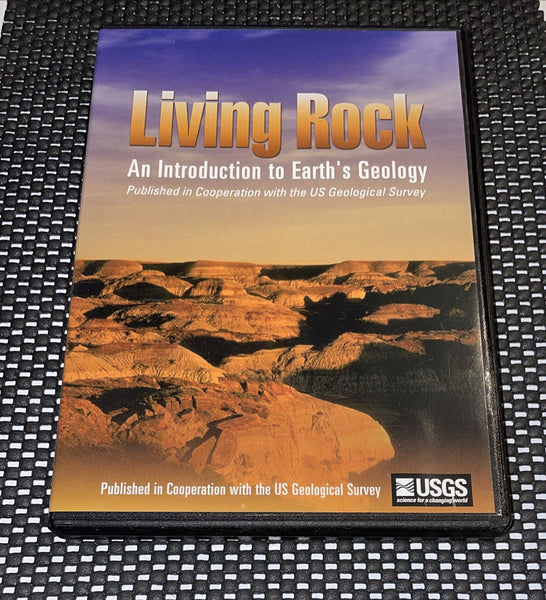 Living Rock - An Introduction to Earth's Geology (DVD, 2002) Nm USA - Darktower Media