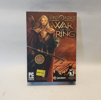 Lord of the Rings: War of the Ring (PC, 2003) in Retail box No CARD