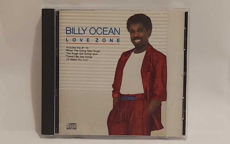Love Zone by Billy Ocean Cd 1986 Zomba CRC Issue USA - Darktower Media