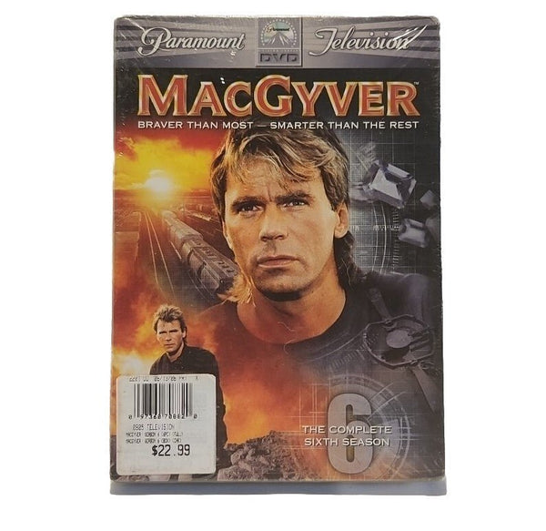 MacGyver - The Complete Sixth Season (DVD, 2006, 6 - Disc Set) USA w1s1 1308 - Darktower Media