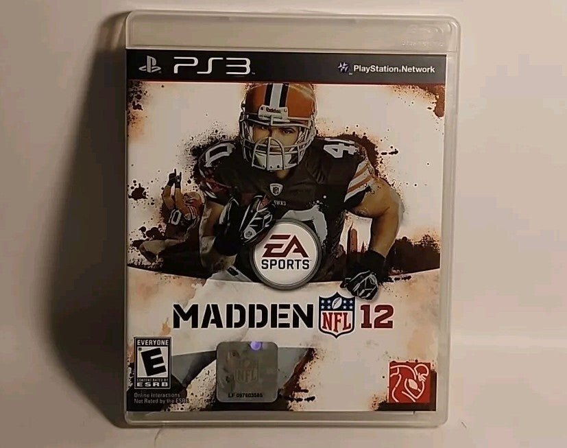Madden NFL 12 (Sony PlayStation 3, 2011) Complete with manual NM r1s7 0762 - Darktower Media