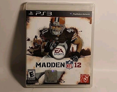 Madden NFL 12 (Sony PlayStation 3, 2011) Complete with manual NM r1s7 0762