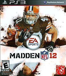 Madden NFL 12 (Sony PlayStation 3, 2011) Complete with manual NM r1s7 0762 - Darktower Media